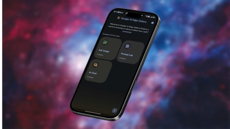 Cette appli de Google vous permet d’installer des modèles d’IA sur votre téléphone