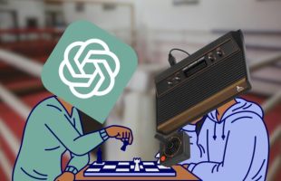 ChatGPT battu par une Atari 2600 aux échecs // Source : Montage Numerama