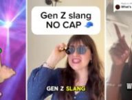 Des exemples de « cap » et « no cap » sur TikTok // Source : Montage Numerama