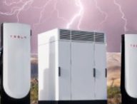 Dangereux de recharger sa voiture électrique pendant un orage ? // Source : Robin San Vicente pour Numerama (montage)