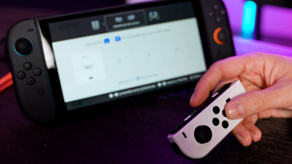 Un Joy-Con 1 sur une Nintendo Switch 2 : c'est possible.