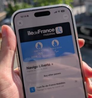 Navigo Liberté+ sur iPhone dans APple Cartes. // Source : Numerama