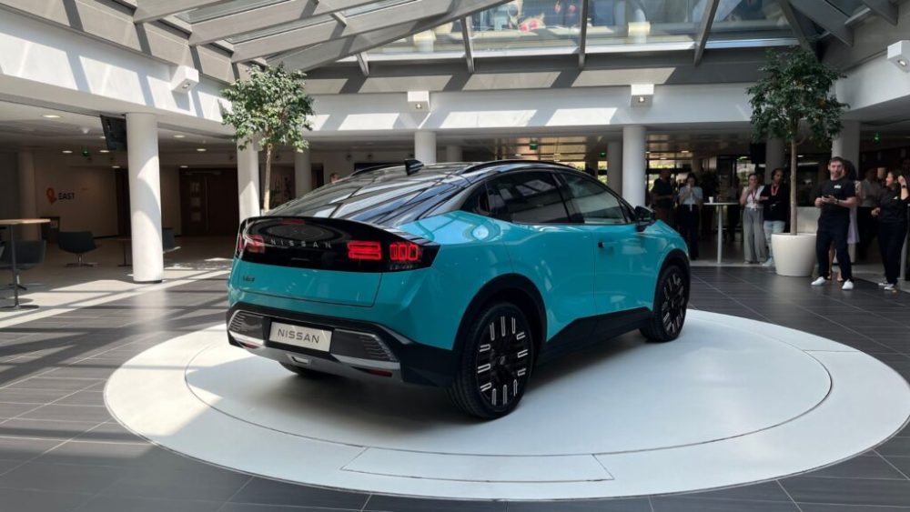 Découverte de la nouvelle Nissan Leaf // Source : Robin San Vicente pour Numerama Découverte de la nouvelle Nissan Leaf // Source : Robin San Vicente pour Numerama
