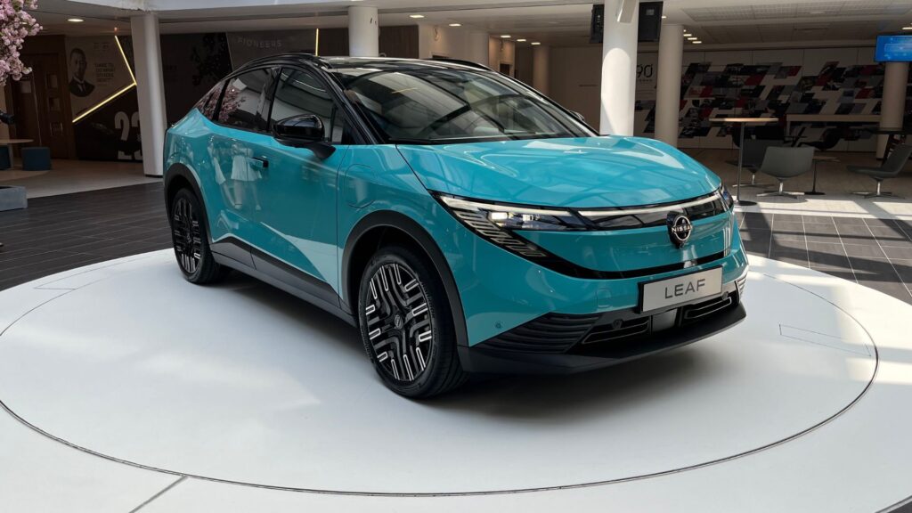 Découverte de la nouvelle Nissan Leaf // Source : Robin San Vicente pour Numerama Découverte de la nouvelle Nissan Leaf // Source : Robin San Vicente pour Numerama