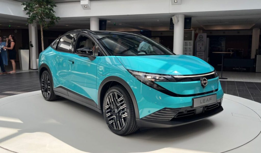 Découverte de la nouvelle Nissan Leaf // Source : Robin San Vicente pour Numerama Découverte de la nouvelle Nissan Leaf // Source : Robin San Vicente pour Numerama