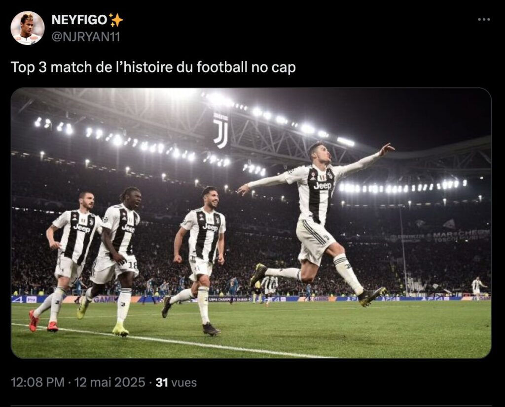 Un exemple de l'utilisation de « no cap » sur X // Source : Capture Numerama