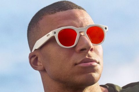 Kylian Mbappé et les Oakley Meta HSTN. // Source : Meta