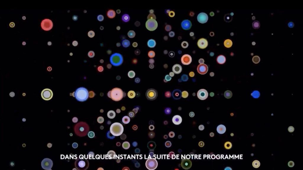 Interruption des programmes de France TV. // Source : Capture d'écran via X @tristan_sacha