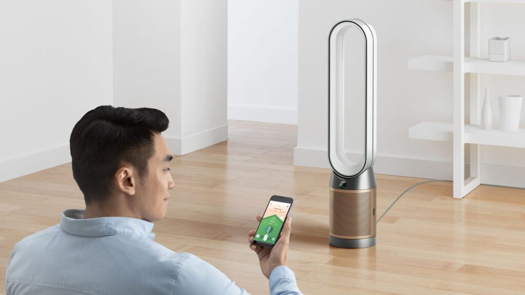 Purificateur ventilateur Dyson Cool PC2 De-NOx TP12 // Source : Dyson