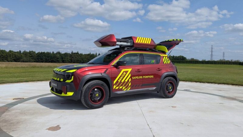 Renault vole à votre secours avec ce concept R4 vision 4Rescue