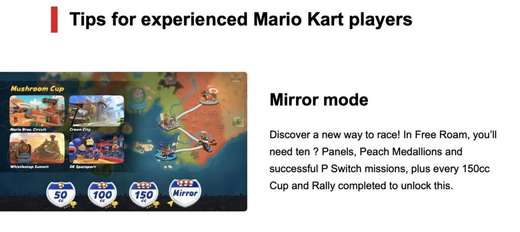 Version corrigée de la newsletter Mario Kart World. Version corrigée de la newsletter Mario Kart World.