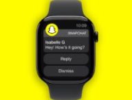 Snapchat est disponible sur Apple Watch // Source : Snapchat