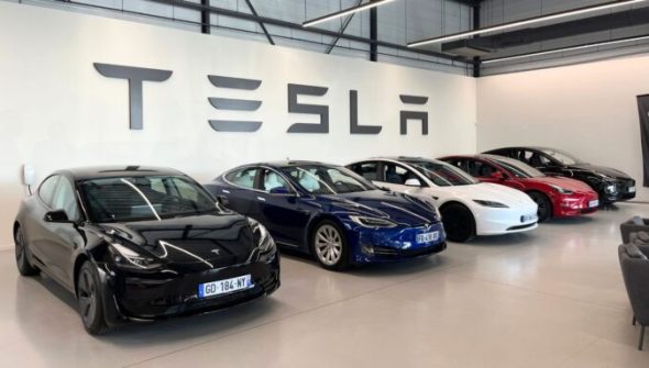 Une Tesla Model 3 d'occasion, ça vaut quoi ? // Source : Robin San Vicente pour Numerama