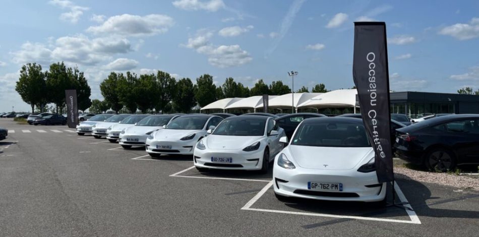 Une Tesla Model 3 d'occasion, ça vaut quoi ? // Source : Robin San Vicente pour Numerama Une Tesla Model 3 d'occasion, ça vaut quoi ? // Source : Robin San Vicente pour Numerama