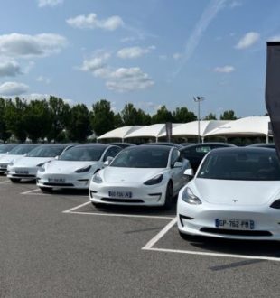 Une Tesla Model 3 d'occasion, ça vaut quoi ? // Source : Robin San Vicente pour Numerama