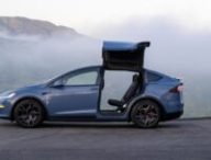 Le Tesla Model X « restylé » // Source : Tesla