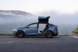 Le Tesla Model X « restylé » // Source : Tesla