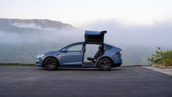 Le Tesla Model X « restylé » // Source : Tesla