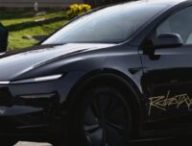 Le Tesla Model Y en version Robotaxi au Texas // Source : Adan Guajardo via X
