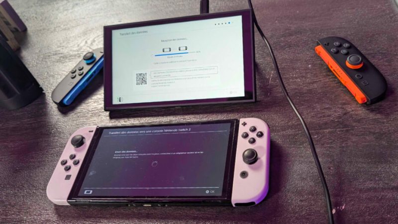 Guide Switch 2 : comment transférer rapidement ses données depuis la Switch 1 ?