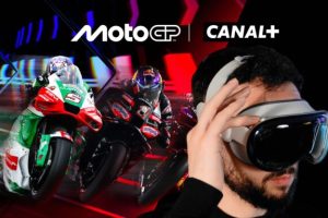 Canal+ va diffuser un documentaire immersif MotoGP dans l'Apple Vision Pro // Source : Apple/Canal - Numerama