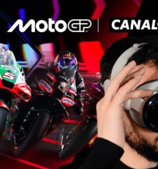 Canal+ va diffuser un documentaire immersif MotoGP dans l'Apple Vision Pro // Source : Apple/Canal - Numerama