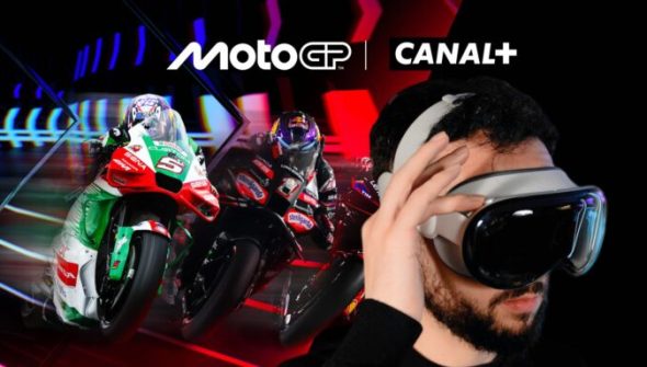Canal+ va diffuser un documentaire immersif MotoGP dans l'Apple Vision Pro // Source : Apple/Canal - Numerama