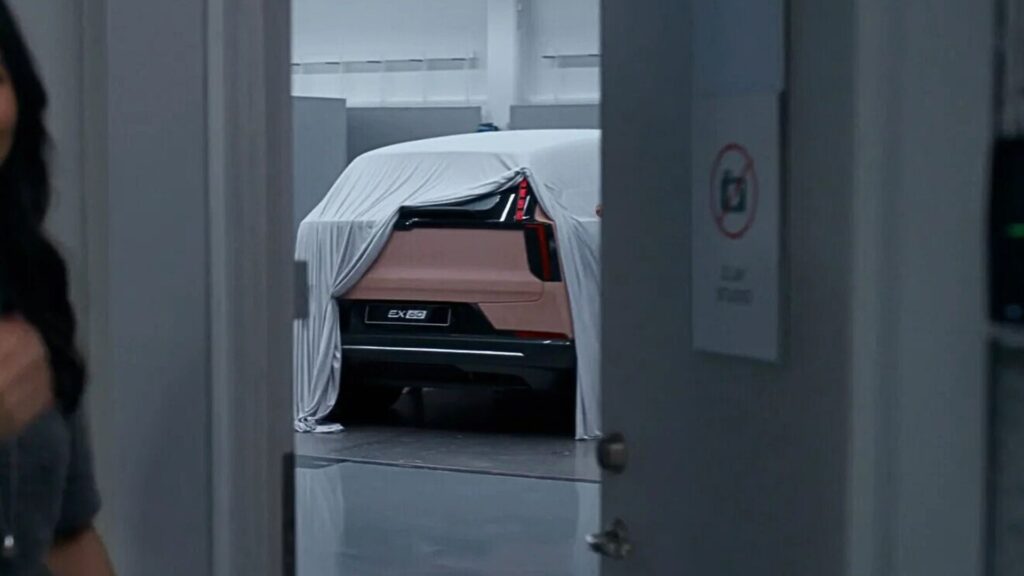 Le futur Volvo EX60 (2026) // Source : Volvo Le futur Volvo EX60 (2026) // Source : Volvo