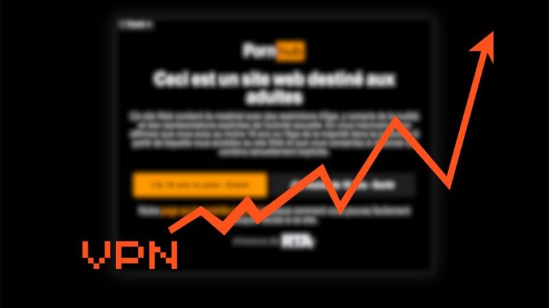 Évidemment, les VPN s’arrachent après la fermeture de PornHub en France