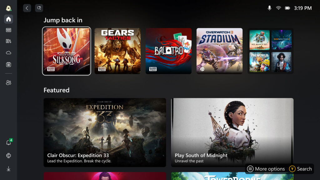Console Asus Rog Xbox Ally // Source : Microsoft Console Asus Rog Xbox Ally // Source : Microsoft