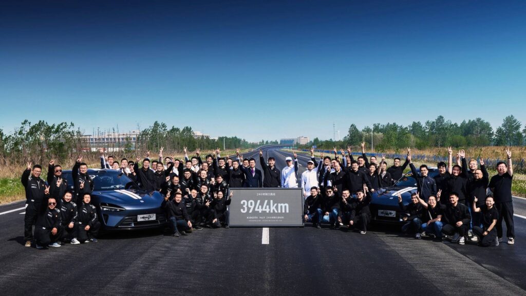 Xiaomi YU7 challenge 24 heures  // Source : Xiaomi