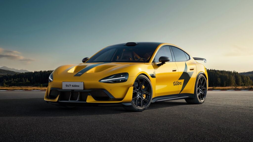 La Xiaomi SU7 Ultra Nürburgring Limited Edition // Source : Xiaomi