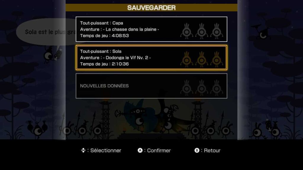 Au moins on peut faire plusieurs sauvegardes… // Source : Capture d'écran numerama