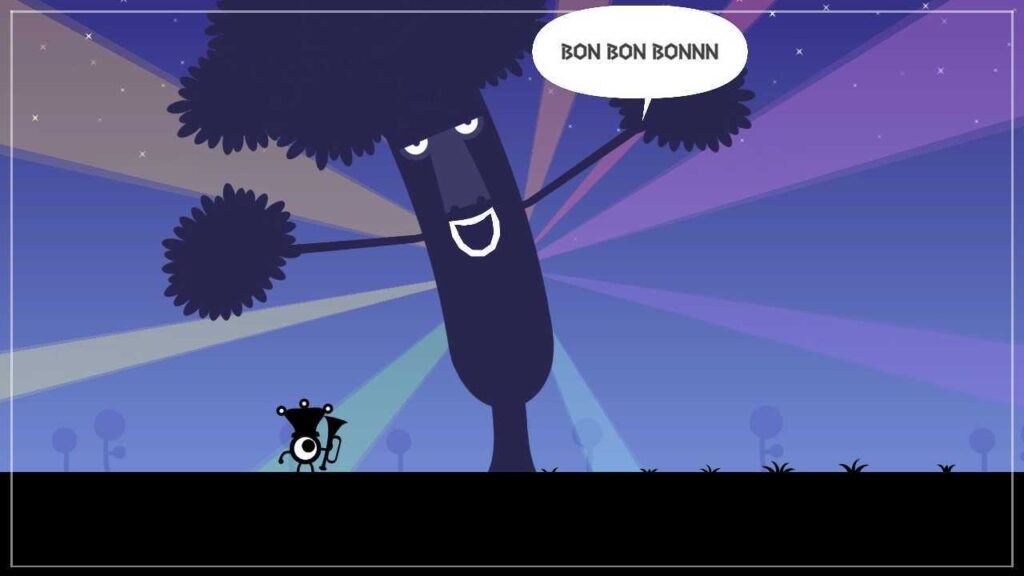 Oui, cet arbre vous donne des ressources si vous l'accompagnez en rythme. // Source : Capture d'écran numerama