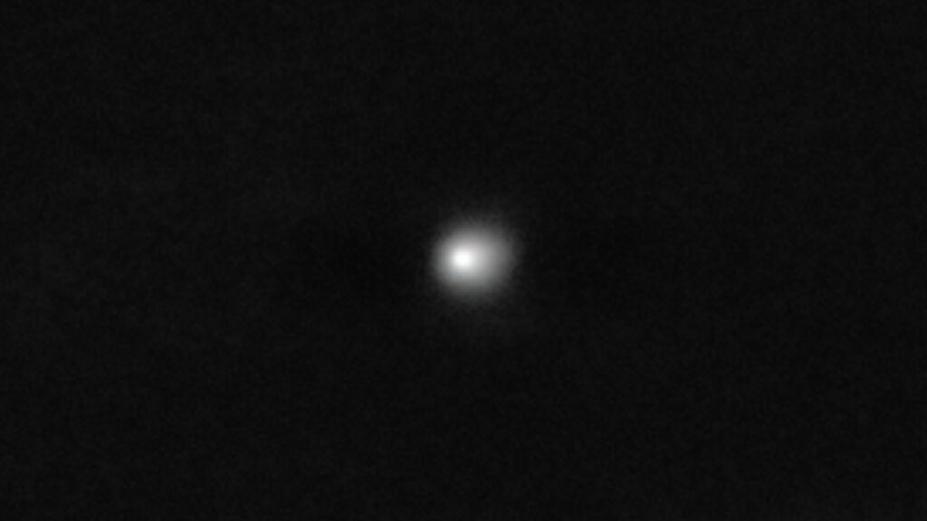 L'objet interstellaire 3I/ATLAS. // Source : ESO/O. Hainaut