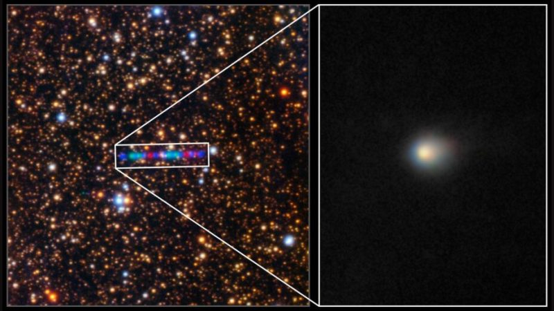 Cette nouvelle photo saisissante de la comète interstellaire 3I/ATLAS révèle sa chevelure