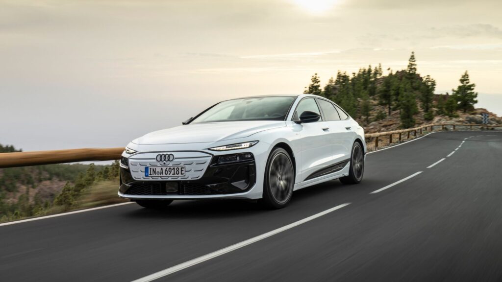L'Audi A6 e-tron Sportback // Source : Audi