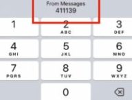 L'autofill des codes sur iPhone. // Source : Apple