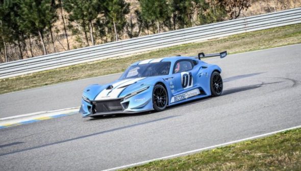 Beltoise BT01 sur circuit // Source : Beltoise eTechnology