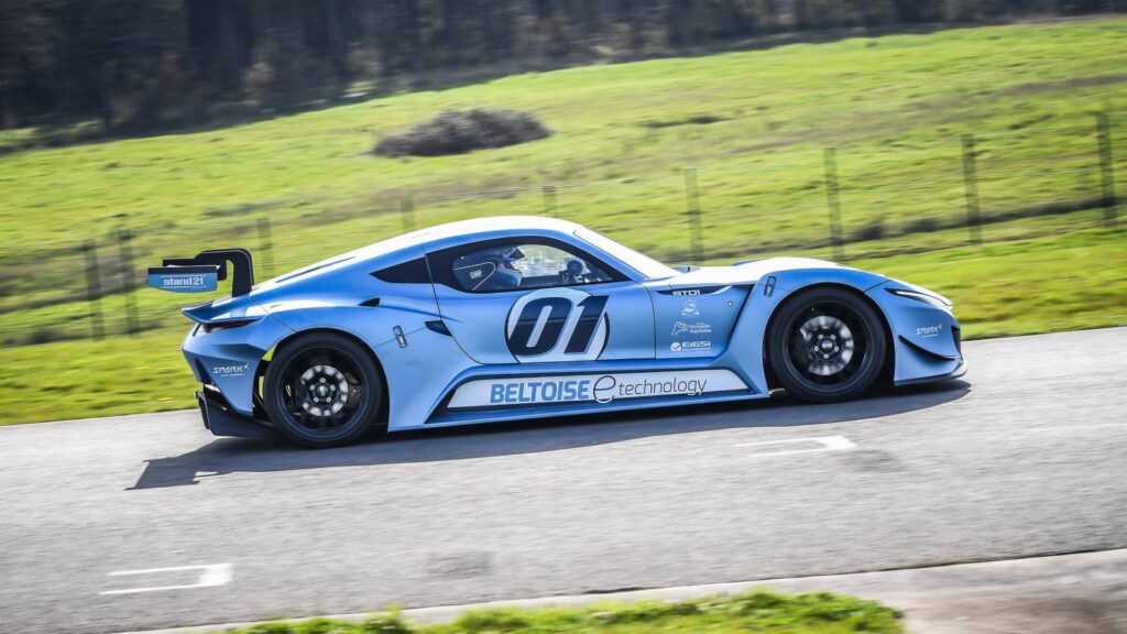 Beltoise BT01 sur circuit // Source : Beltoise eTechnology Beltoise BT01 sur circuit // Source : Beltoise eTechnology