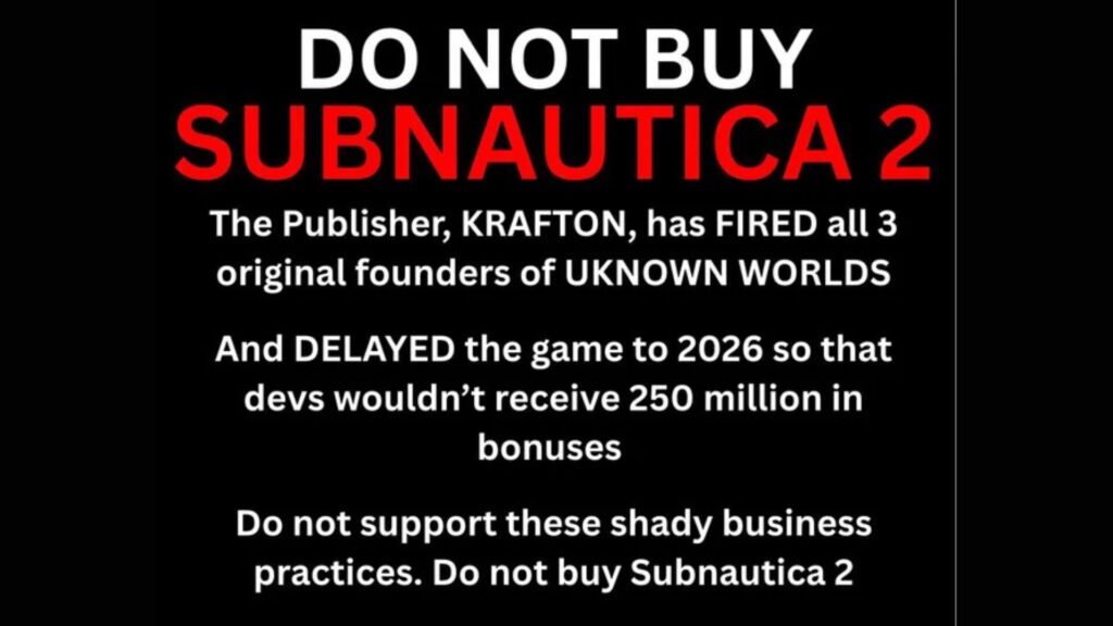 C'est l'appel au boycott chez les fans. // Source : Capture Reddit