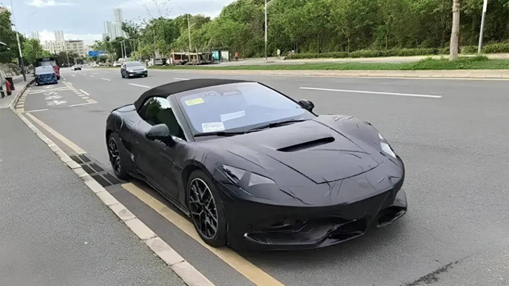 Denza Z cabriolet  // Source : Thinkercar sur X