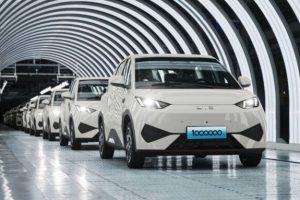 BYD a produit un million d'exemplaires de la Dolphin Surf // Source : BYD