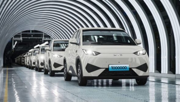 BYD a produit un million d'exemplaires de la Dolphin Surf // Source : BYD