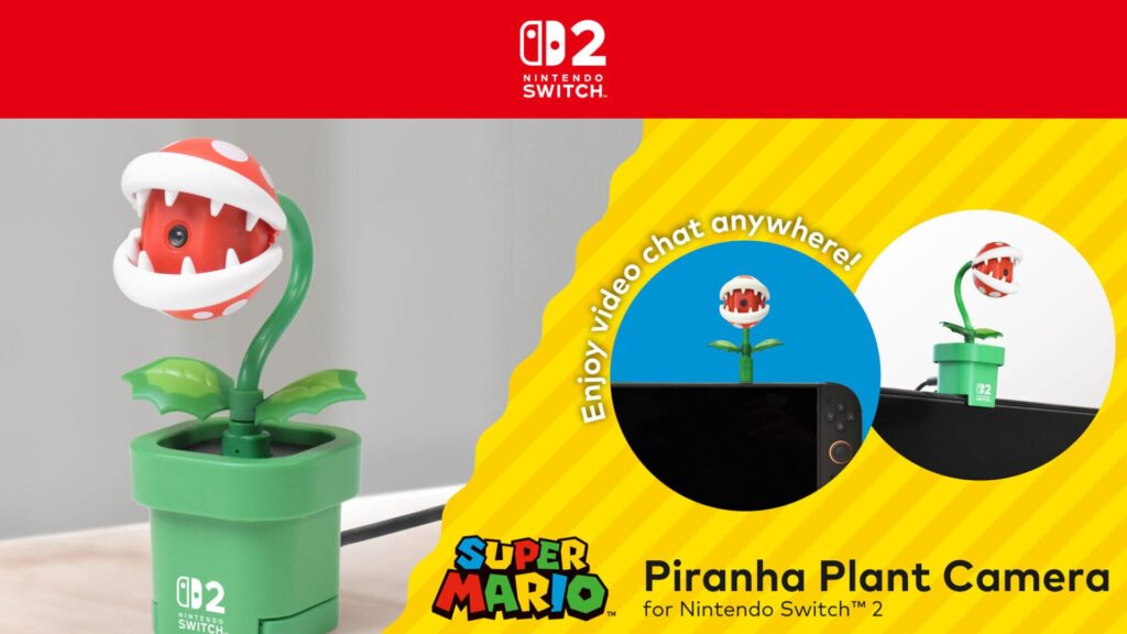 La Caméra Plante Piranha de Hori // Source : Hori La Caméra Plante Piranha de Hori // Source : Hori