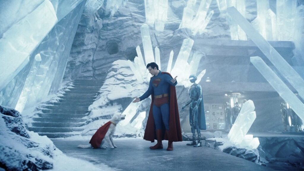 La Forteresse de Solitude dans Superman // Source : Warner Bros. La Forteresse de Solitude dans Superman // Source : Warner Bros.