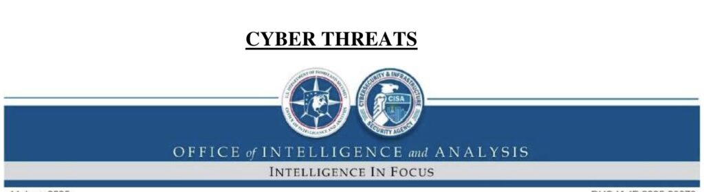 Le rapport de la CISA (Cybersecurity and Infrastructure Security Agency) pointe publiquement les relations entre Salt Typhoon et le gouvernement Chinois // Source : CISA Le rapport de la CISA (Cybersecurity and Infrastructure Security Agency) pointe publiquement les relations entre Salt Typhoon et le gouvernement Chinois // Source : CISA