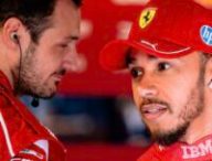 Lewis Hamilton chez Ferrari // Source : Compte X de Ferrari
