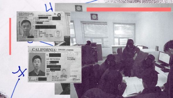 Laptop Farms : l’incroyable réseau de télétravailleurs nord-coréen démantelé par les États-Unis // Source : Montage Numerama
