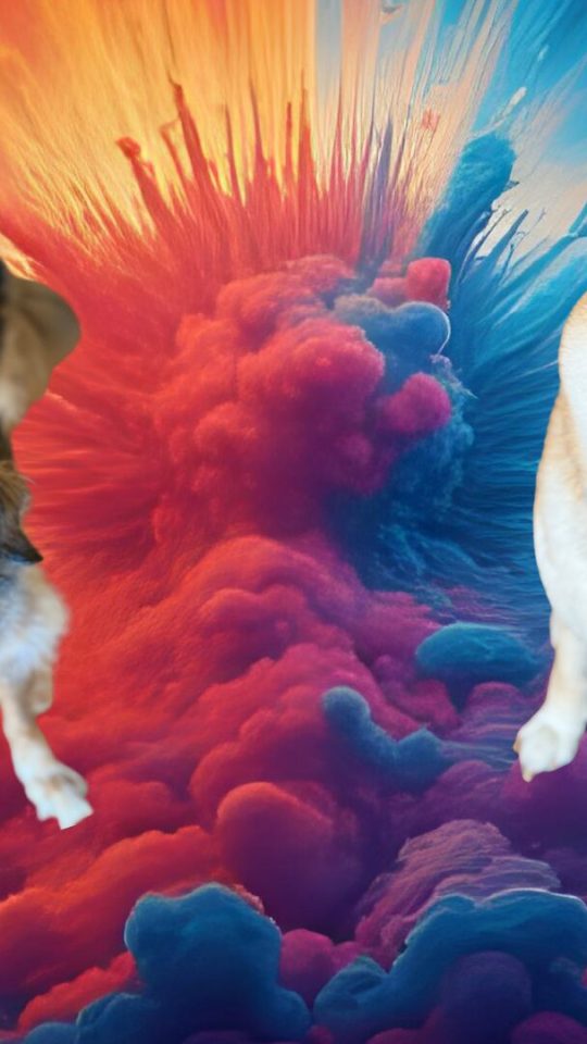 Les chiens d'Ulrich savent-ils différencier le bien du mal ? // Source : Montage Numerama